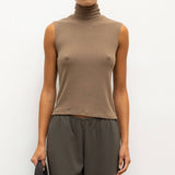 Leset - Lauren Sleeveless Turtleneck