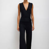 Leset - Lauren Sleeveless Wrap Top