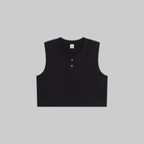 Leset - Pre-Order: Margo Sleeveless Henley