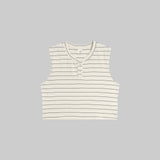 Leset - Margo Stripe Sleeveless Henley
