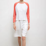 Leset - The Margo Long Sleeve Baseball Tee