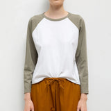 Leset - The Margo Long Sleeve Baseball Tee