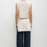 Leset - Margo Stripe Sleeveless Henley
