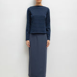 Leset - Margo Stripe Long Sleeve Boatneck