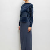 Leset - Margo Stripe Long Sleeve Boatneck