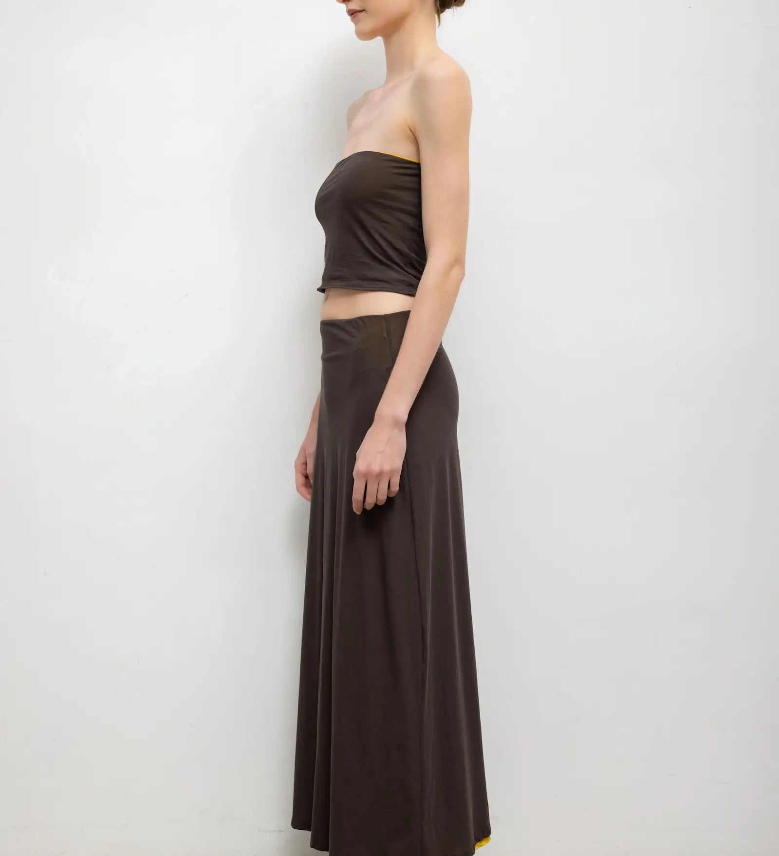 Leset - Milo Reversible Midi Skirt