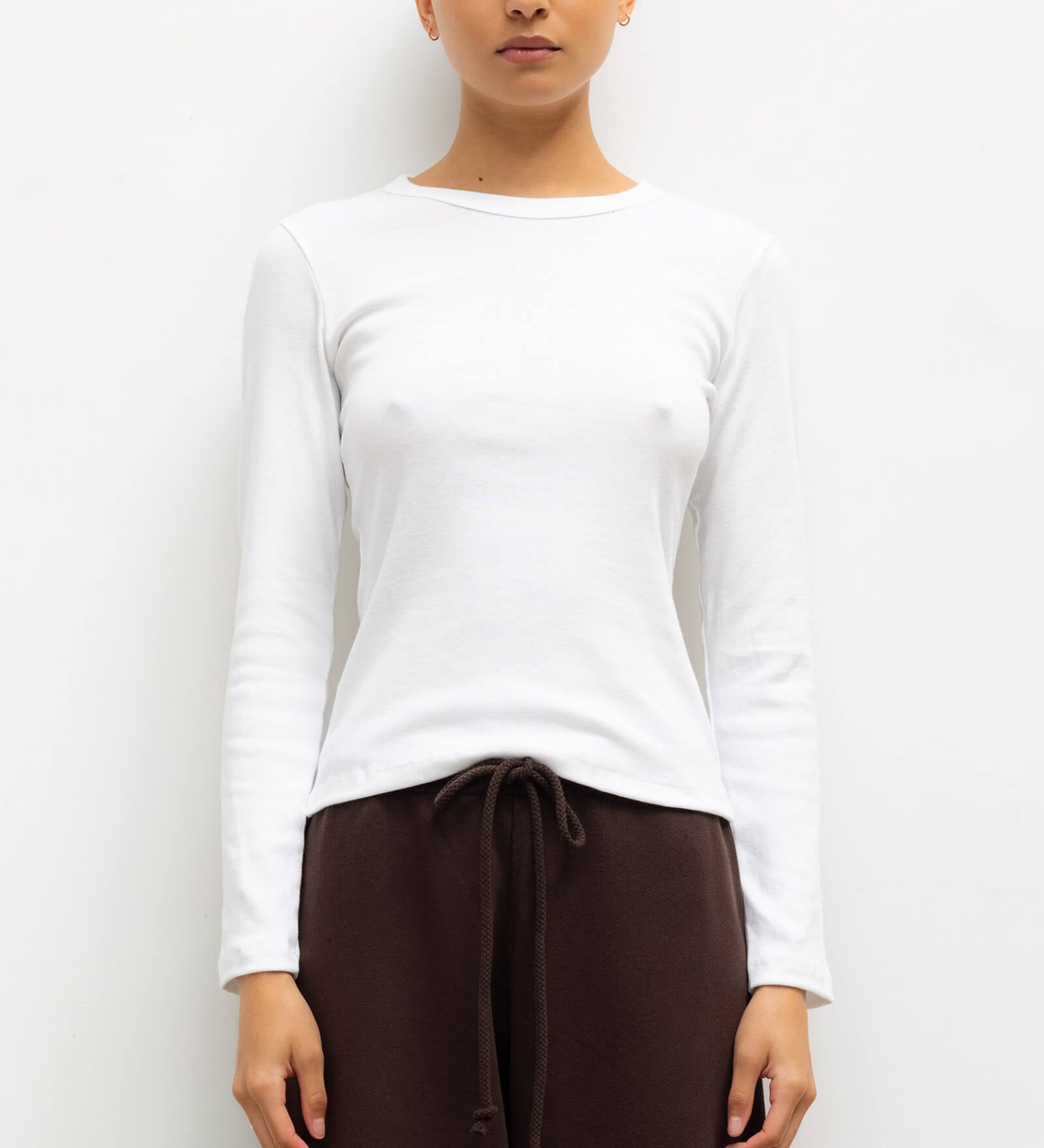 Leset - The Nando Slim Fit Long Sleeve 2 Pack - White/Black