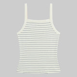 Leset - Nando Stripe Square Neck Tank