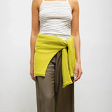 Leset - Nando Stripe Square Neck Tank