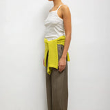 Leset - Nando Stripe Square Neck Tank