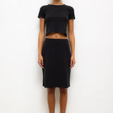 Leset - Pointelle Baby Tee