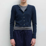 Leset - Pointelle Crop Cardigan