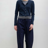Leset - Pointelle Crop Cardigan