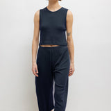 Leset - Pointelle Crop Wide Leg Pant