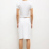 Leset - Pointelle Baby Tee