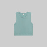 Leset - Pointelle Sleeveless Crew
