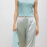 Leset - Pointelle Sleeveless Crew