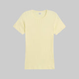 Leset - Pointelle Slim Fit Tee