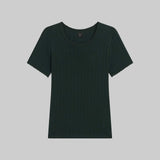 Leset - Pointelle Slim Fit Tee