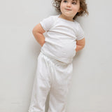 Leset - Pointelle Bebe Short Sleeve Bateau