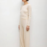 Leset - Pointelle Slim Fit Long Sleeve