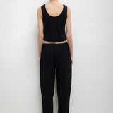 Leset - Pointelle Button Down Tank
