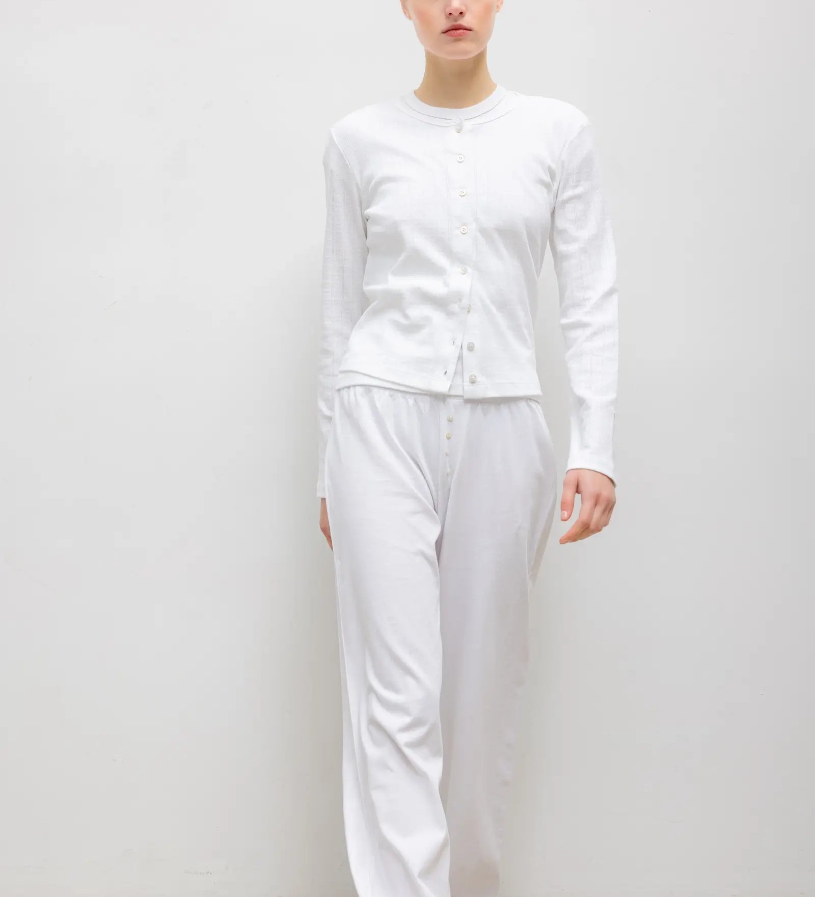 Leset - Pointelle Classic Cardigan II