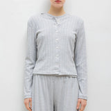 Leset - Pre - Order: Pointelle Classic Cardigan II