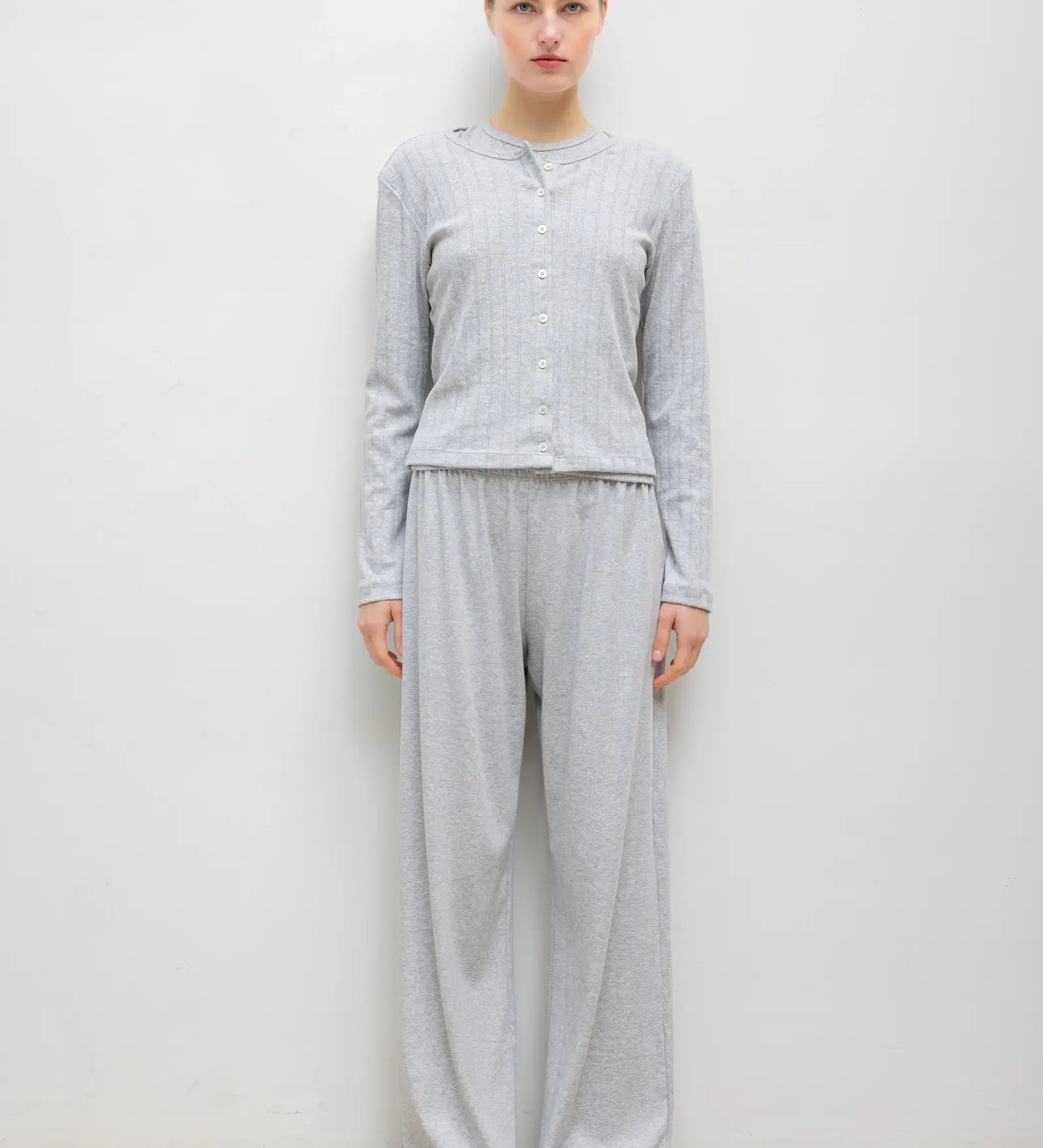 Leset - Pre - Order: Pointelle Classic Cardigan II