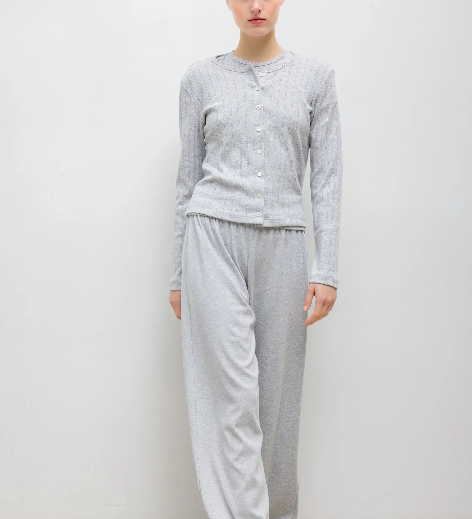 Leset - Pre - Order: Pointelle Classic Cardigan II