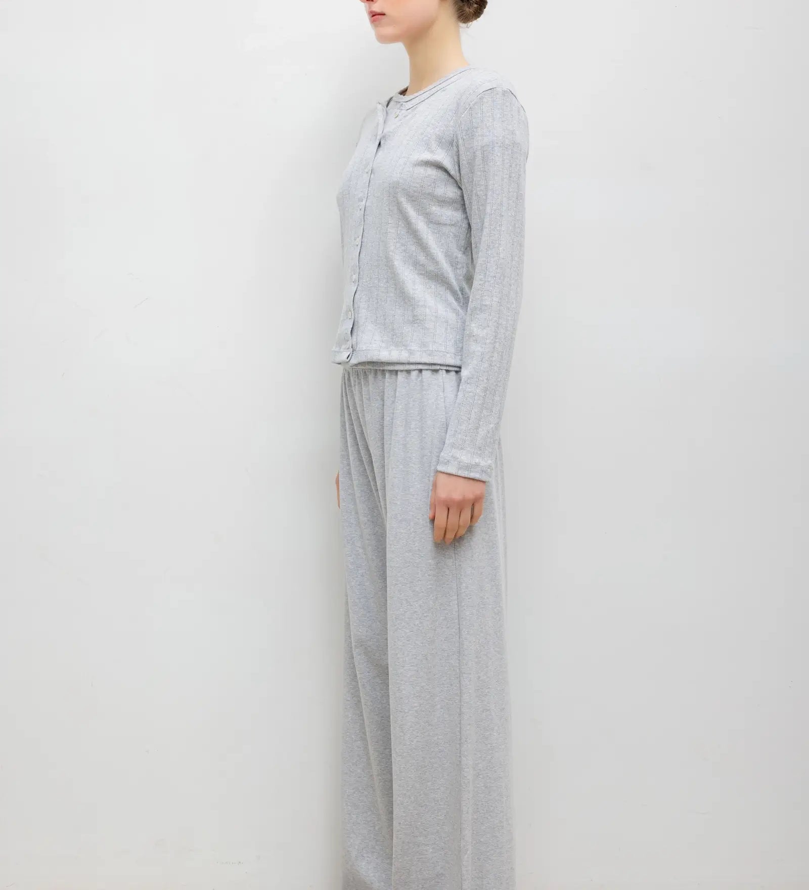 Leset - Pre - Order: Pointelle Classic Cardigan II