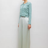 Leset - Pointelle Crop Cardigan