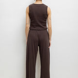 Leset - Pointelle Sleeveless Crew