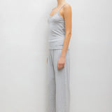 Leset - Pre - Order: Pointelle Crop Wide Leg Pant