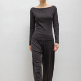 Leset - Pointelle Crop Wide Leg Pant