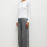 Leset - Pointelle Layered Long Sleeve