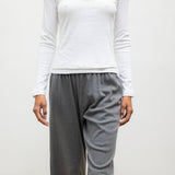 Leset - Pointelle Layered Long Sleeve