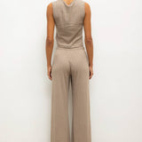 Leset - Pointelle Sleeveless Crew