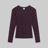 Leset - Pointelle Slim Fit Long Sleeve