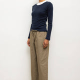 Leset - Pointelle Slim Fit Long Sleeve