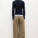 Leset - Pointelle Slim Fit Long Sleeve
