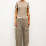 Leset - Pointelle Slim Fit Tee