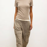 Leset - Pointelle Slim Fit Tee