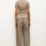 Leset - Pointelle Slim Fit Tee