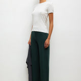 Leset - Pointelle Slim Fit Tee