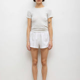 Leset - Pointelle Slim Fit Tee