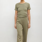 Leset - Pointelle Slim Fit Tee