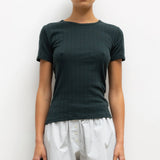 Leset - Pointelle Slim Fit Tee