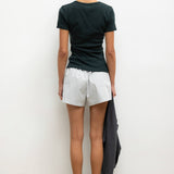 Leset - Pointelle Slim Fit Tee