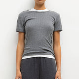 Leset - Pointelle Slim Fit Tee